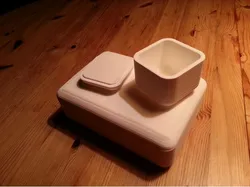 Box with rounded corners, customizable