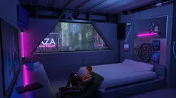 Cyberpunk Apartment Scene - High Detail 3D model