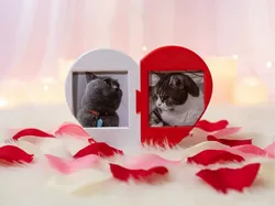 Love Puzzle Heart Photo Frame - Free 3D Print Model