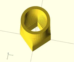 Round to square connector