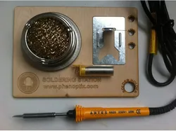 Solder Station - Keep your bench tidy with this handy board!