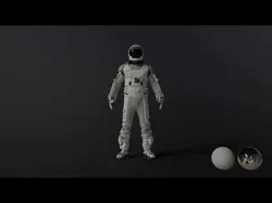 SPACESUIT Interstellar 3D model