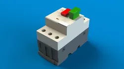TRIPOLI MOTOR CIRCUIT BREAKER METALTEX MOD. 4-6.3A / DISJUNTOR MOTOR TRIPOLAR METALTEX MOD. 4-6.3A
