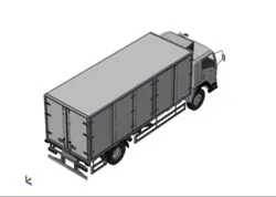 TRUCK BODY NO SIDE WALL