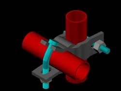Tubular Fixed Clamp 1 1_4 inches for Sacaffolding