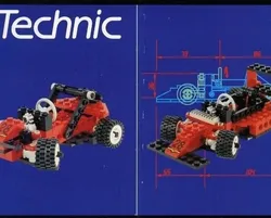 3D parts set LEGO 8808