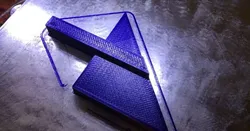 45 degree miter slide for a Dremel 580-2 4＂ table saw. by Peterthinks | Download free STL model | Printables.com