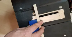 90 degree miter for 4 inch Dremel 580 table saw by Peterthinks | Download free STL model | Printables.com