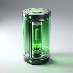 Advanced SciFi Energy Battery 3D model