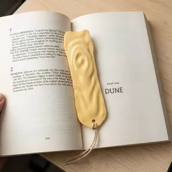 Arrakis Sands Bookmark  Dune-Inspired Premium STL and OBJ 3D print model