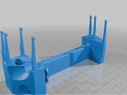 Bench with pins printed
