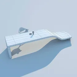 Desk - MAX 2011 3D model