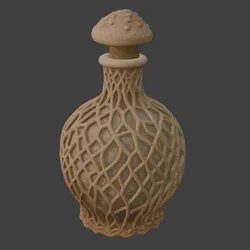 🍄 Druid Mushroom Potion Bottle