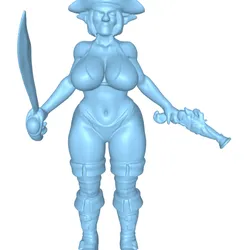 Female pirate orc