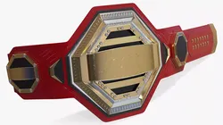 Golden Champion Belt 3D model