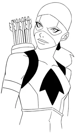 Gratis Digital Art STL indir - Artemis Crock stencil - SMT_M 🦊