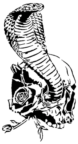Gratis Digital Art STL indir - Cobra-schedel sjabloon - SMT_M 🦊