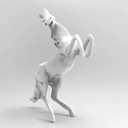 Horse Statue 3D model