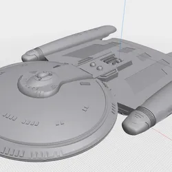 Hubble class - star trek federation science vessel
