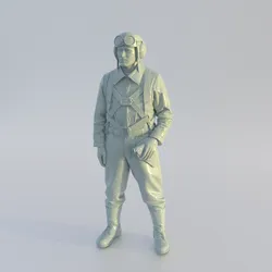 Japanese WWII Pilot – 3D Printable Figure