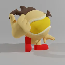 Madame Chikini – Stylish Vada Pav Diva (3D Printable Model)