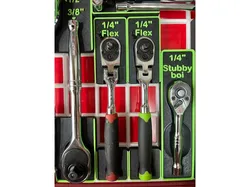 Pittsburgh 1/4" Flex Head Ratchet Gridfinity Holder