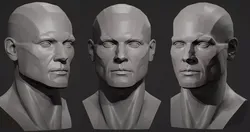 Planes of the head - Male 3D print model