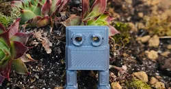 Robot OttoDiy Shirt Jeans Button by Creavertor | Download free STL model | Printables.com