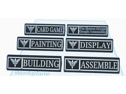 The Sleeves Oregon Gunpla Community Event Nameplates
