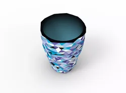 VVVASE - full color 3D Printed Vase 3D model