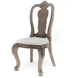 Wooden Vintage Chair 3D model