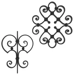 Wrought iron elements vol 1 3D model
