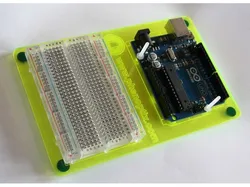 Arduino Holder Plate - Tidy Breadboarding Awaits!