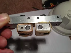 dual nozzle alignment method.