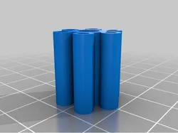 Mop/broom holder replacement roller