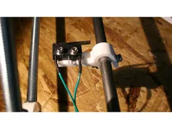 Reprap Mendel new Limit Switch Bracket