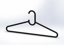 Tutorial: how to create a cloth hanger (using Sweep) in solidworks
