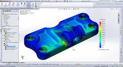 Tutorial - How to create a static stress analysis simulation in Solidworks?