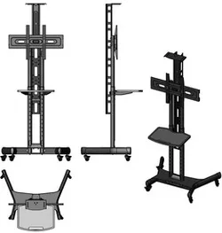 TV floor stand