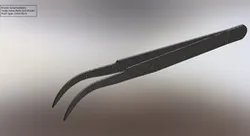 Tweezers Static Simulation