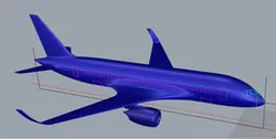 Twin Aisle Passenger Jet