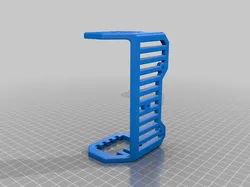 GoPro 1 and FPV camera tilt mount