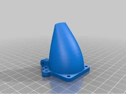 J head fan duct