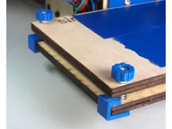 Printrbot Simple Bed Leveling Screws