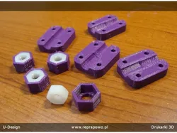 Prusa Mendel / Mendel90 - M8 to M6 Z axis reduction