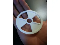Radioactive Symbol Coaster