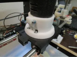 Simple drill/spindle mount for Prusa X-carriage