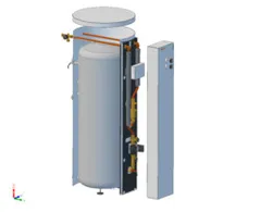 Two-condition storage water heater
