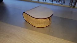 TWO PIECE BOX, FLEX HINGES