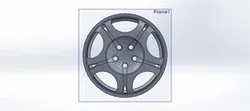 Two rim wheels
